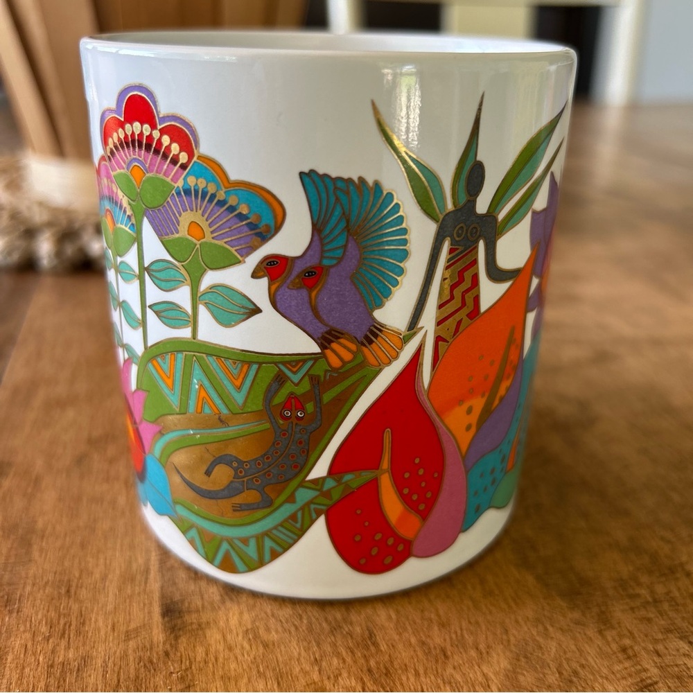 Vintage Laurel Burch Fantasy in the Forest Mug